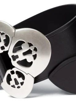 Adaria Belt in Black/Silver