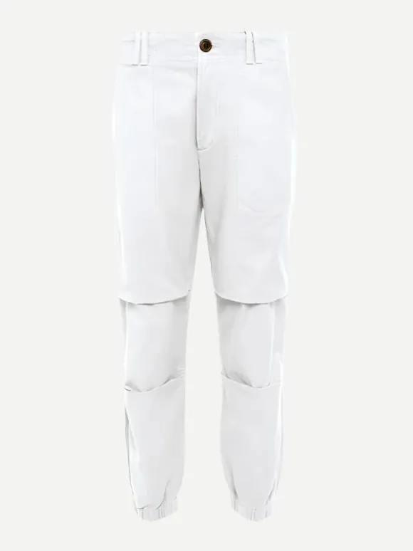 Agni Utility Trouser in Soft White