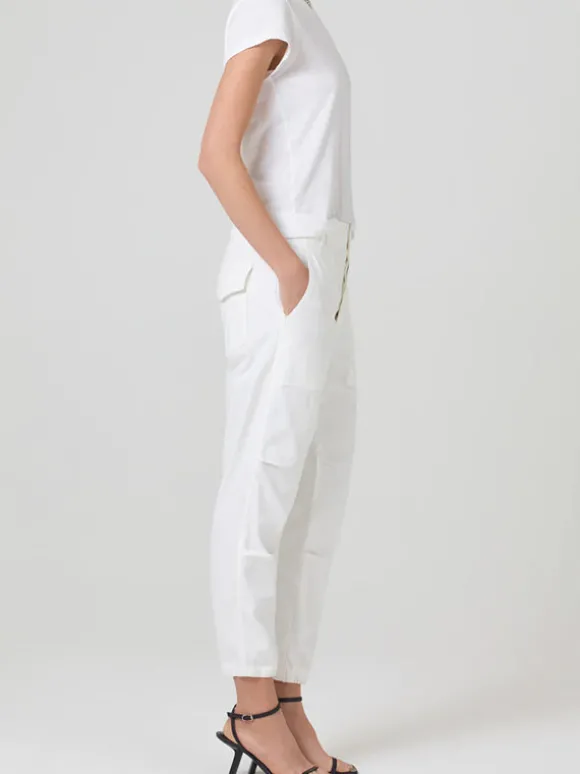 Agni Utility Trouser in Soft White