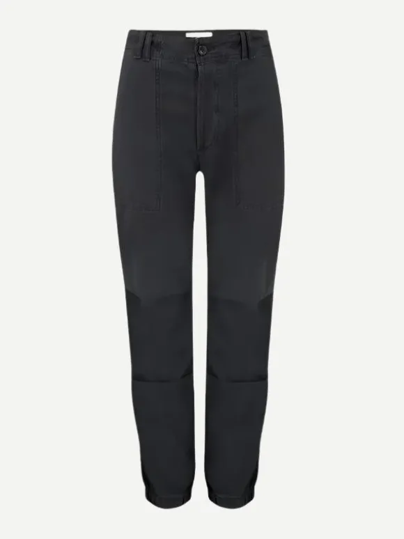 Agni Utility Trouser in Washed Black
