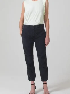 Agni Utility Trouser in Washed Black