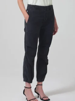 Agni Utility Trouser in Washed Black