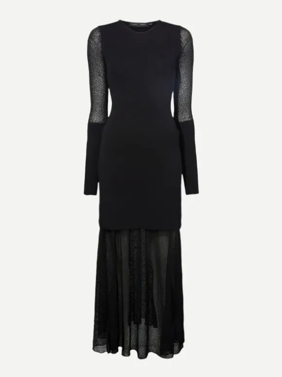 Anita Knit Dress in Black