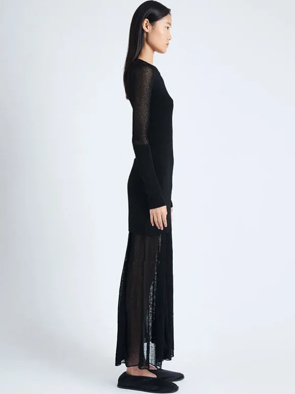 Anita Knit Dress in Black