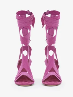 Arieli Sandals in Fuchsia