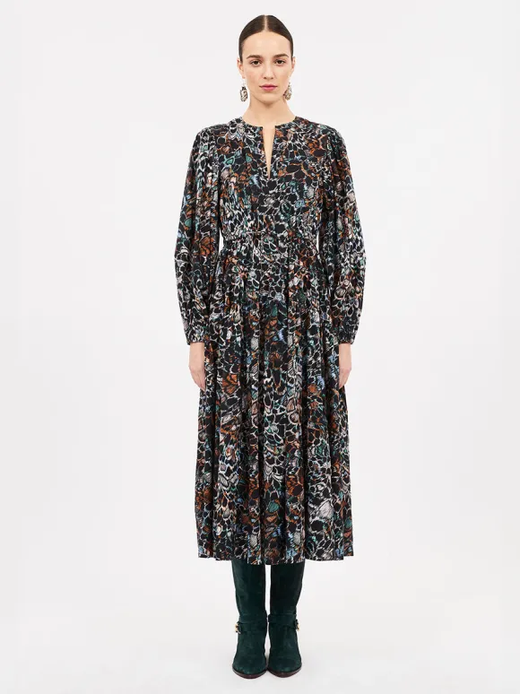 Aurelie Dress in Starling