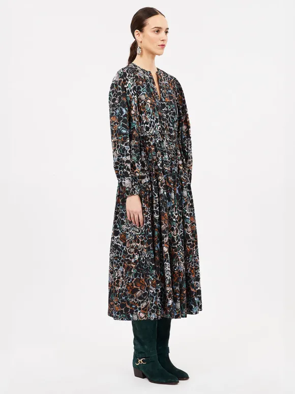 Aurelie Dress in Starling