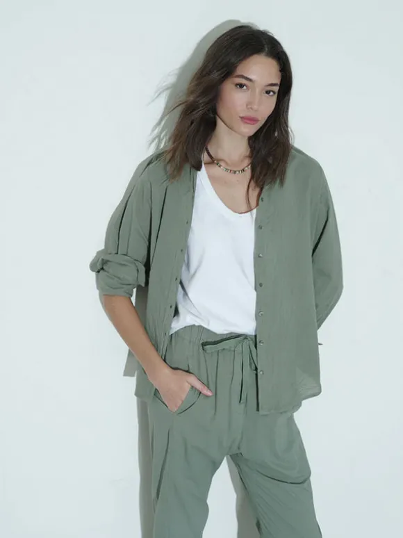 Beau Shirt in Mossy