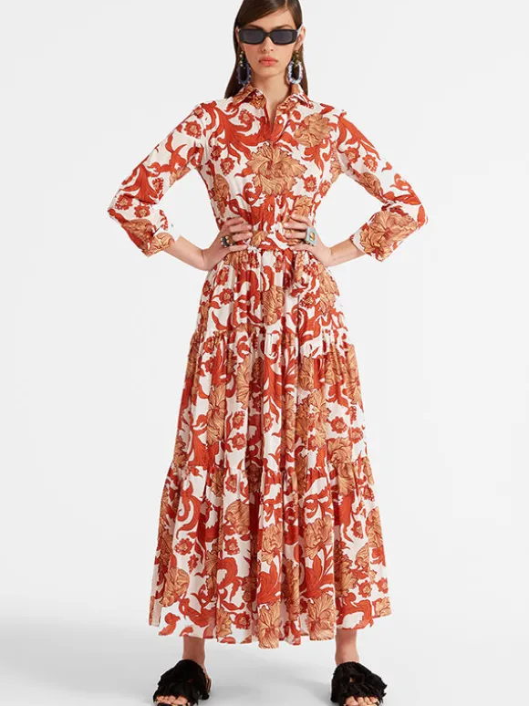 Bellini Dress in Reef White