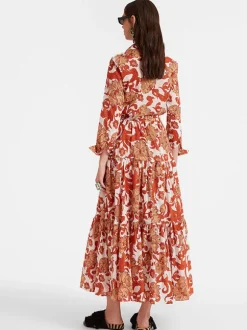 Bellini Dress in Reef White