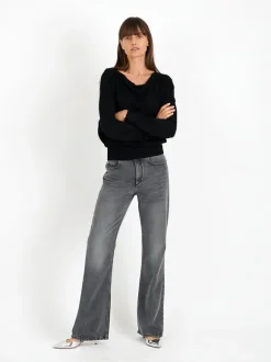 Belvira Pants in Light Grey