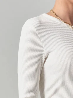 Bina Crewneck in Pashmina Off White