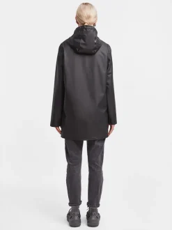 Black Lightweight Stockholm Raincoat