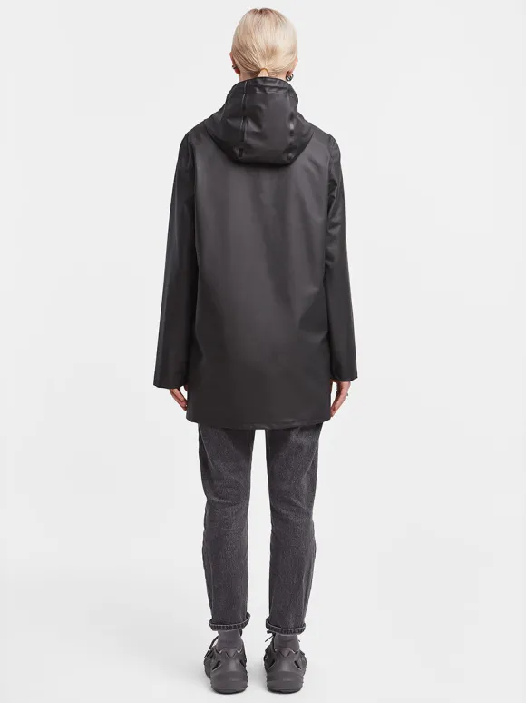 Black Lightweight Stockholm Raincoat