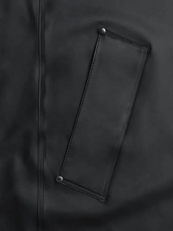 Black Lightweight Stockholm Raincoat