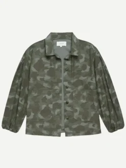 Blouson Sleeve Chore Jacket