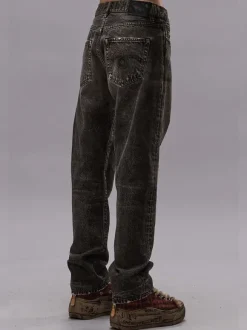 Boyfriend Jean in Mud Grey