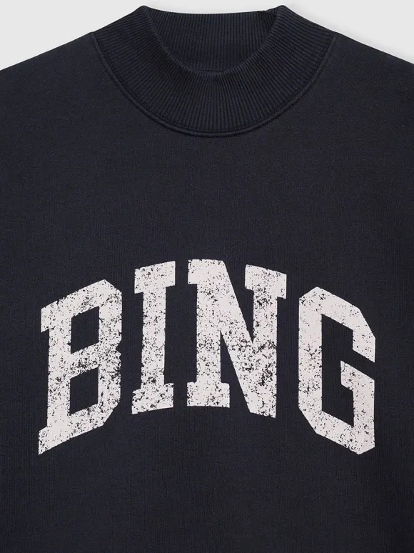 Bradie Sweatshirt Bing in Navy