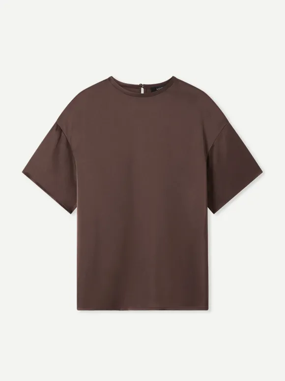 Bristowe T-Shirt in Chocolate