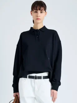 Brooks Polo in Black