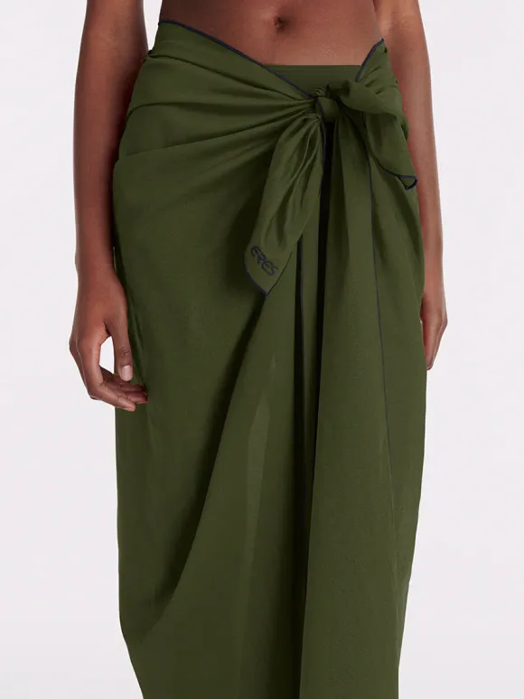 Cabine Pareo in Vert Mousse