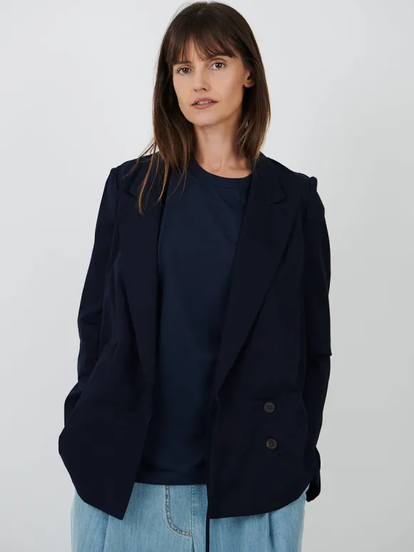 Caplana Bis Shirt in Navy