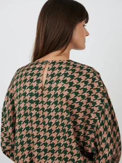Capo Shirt in Green Print