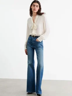 Carina Top in Ivory