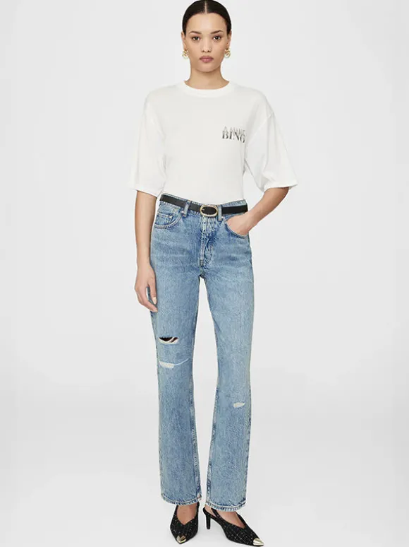 Cason Tee Graffiti in Ivory