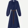 Caspy Dress in Navy