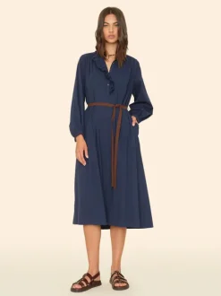 Caspy Dress in Navy