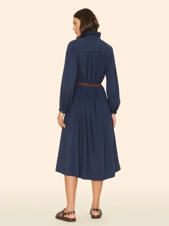 Caspy Dress in Navy