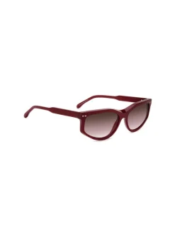 Cat Eye Sunglasses in Burgundy