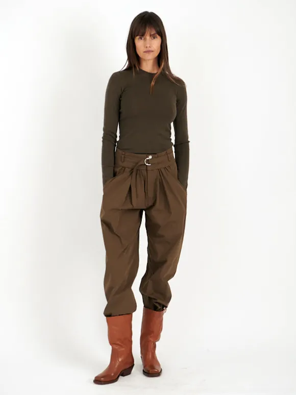 Celiana Pants in Kahki