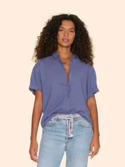 Channing Shirt in Marlin Blue