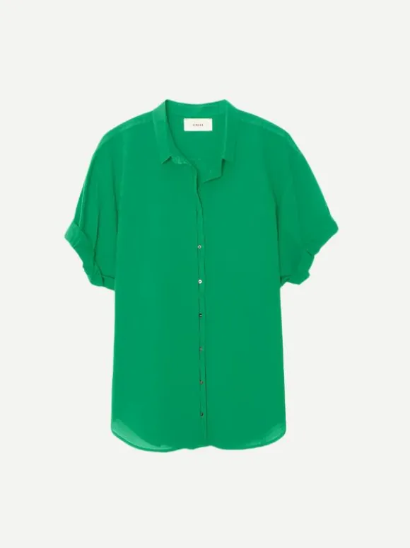 Channing Shirt in Sea Green
