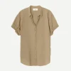 Channing Top in Beige Coast