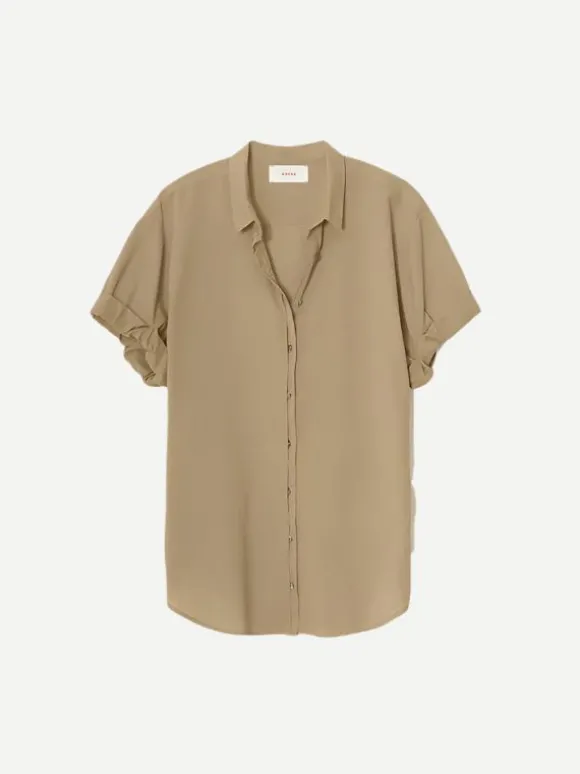 Channing Top in Beige Coast
