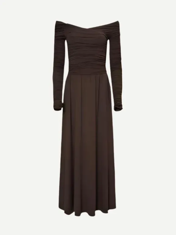 Charlotte Dress in Sable