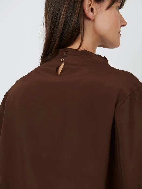 Clari Shirt in Brown