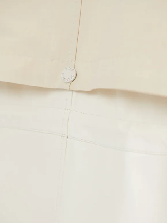 Coat Waterproof in Latte/Cream