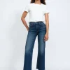 Crop wide Leg in Chevelle