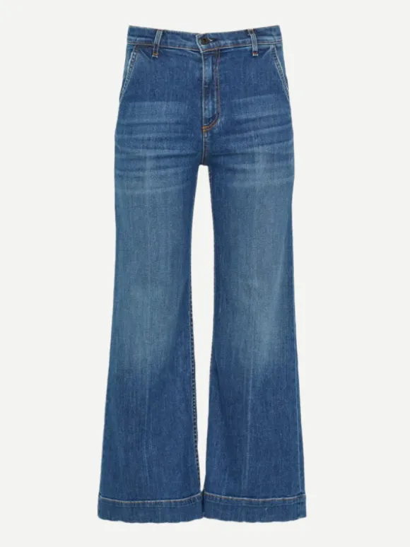 Cropped Trouser Boot in Gunnison