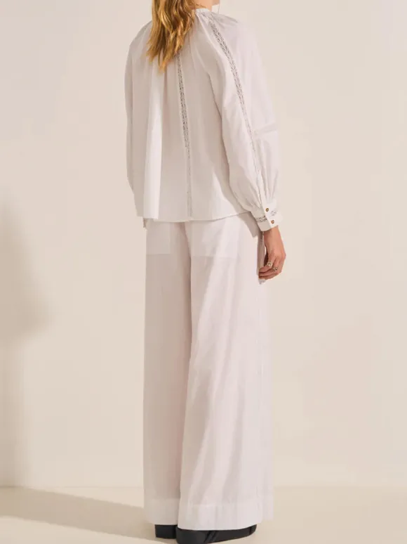 Deion Blouse in White