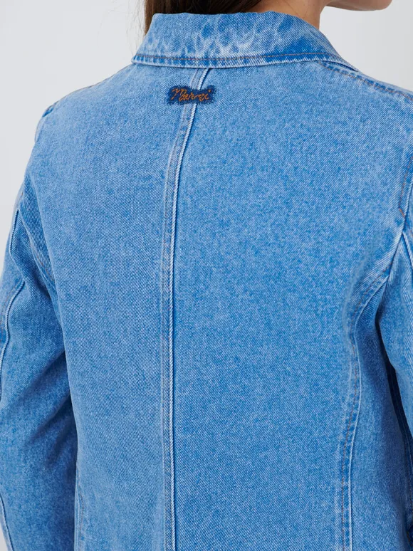 Denim Jacket in Colbolt