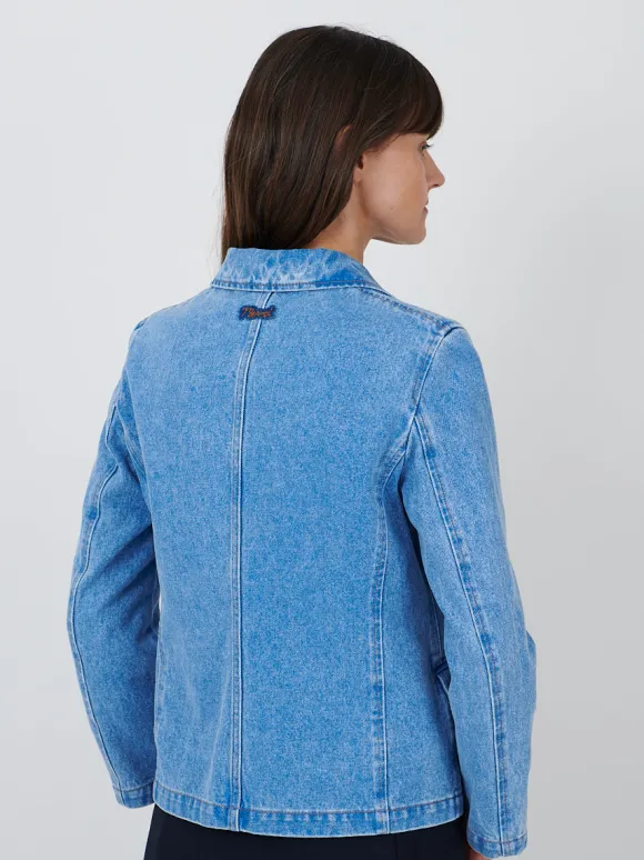 Denim Jacket in Colbolt