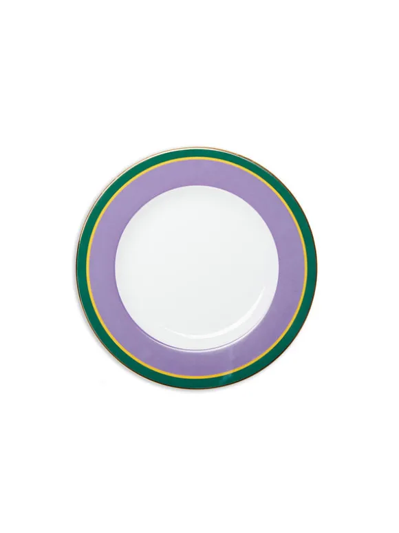 Dinner Plate set of 2 in Rainbow Viola
