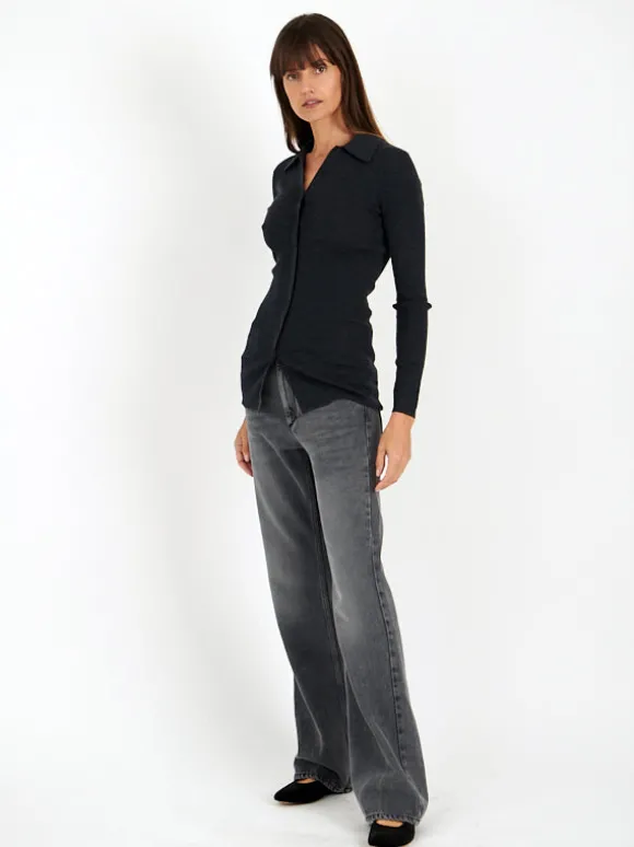 Elvira Pullover in Anthracite