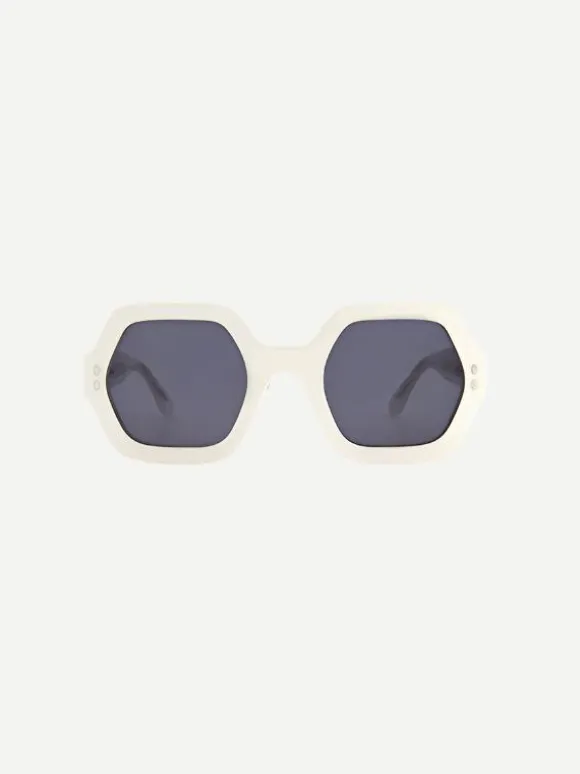 Ely Sunglasses in White