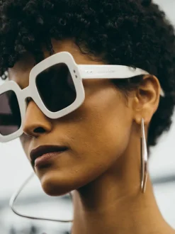 Ely Sunglasses in White